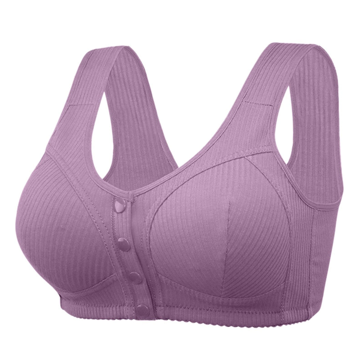 Daisy Bras for Older Women Front Closure Bra 18 Hour Bra Full Coverage Comfortable Bra No Underwire Plus Size Bra (XXXL)